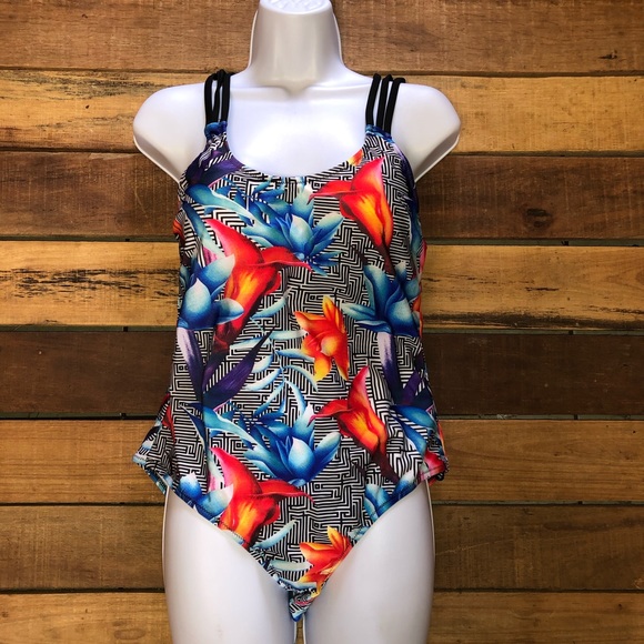 Other - NWT One Piece Floral Swimsuit